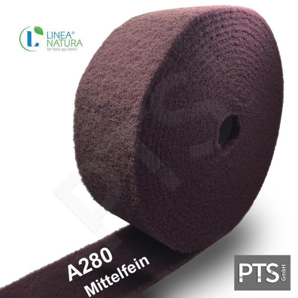 LN Schleifvlies Rollen 100 mm x 10m | Vlies Korn A280 - (Mittelfein) 10m
