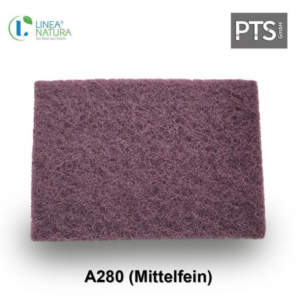LINEA NATURA® Schleifvliespads | Schleifscheibe | Vliespads 100x140 mm (div. Körnungen) A280