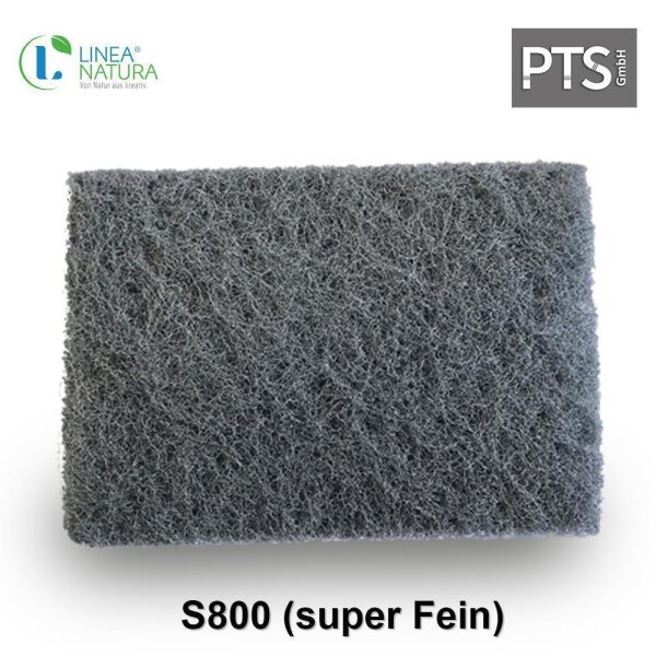 LINEA NATURA® Schleifvliespads | Schleifscheibe | Vliespads 100x140 mm (div. Körnungen) S800