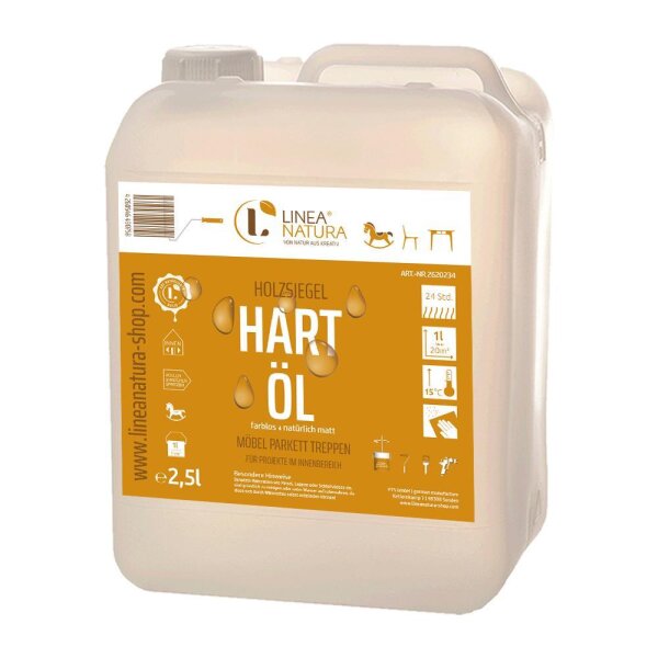 LINEA NATURA®  Hartöl (Projektöl) - farblos 2,5 L