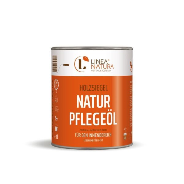 LINEA NATURA® Natur Pflegeöl | natürlich matt | farblos 1 L