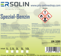 Spezial-Benzin 5L Waschbenzin Reinigungsbenzin Spezialreiniger sehr ergiebig