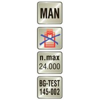 Abrundfräser/Lager HW Z=2 D=66 R=25 L=30 S=12