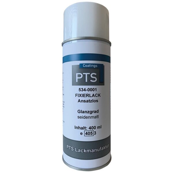 PTS Fixierlack - Klarlack Ansatzlos Sprühdose Seidenmatt 400ml