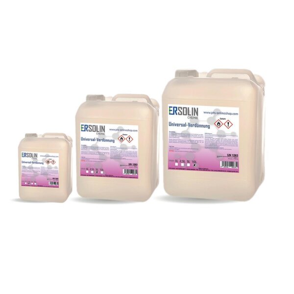 Universal-Verdünnung Waschverdünnung Reinigungverdünnung Kunststoffkanister div. Varianten