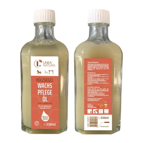 LINEA NATURA® Wachs Pflegeöl | natürlich matt | farblos 250 ml
