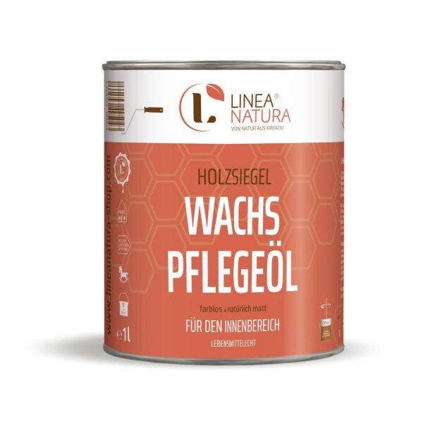 LINEA NATURA® Wachs Pflegeöl | natürlich matt | farblos 1 L