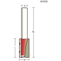 Nutfräser HW Z=2 D=13 L=20 GL=53 S=6