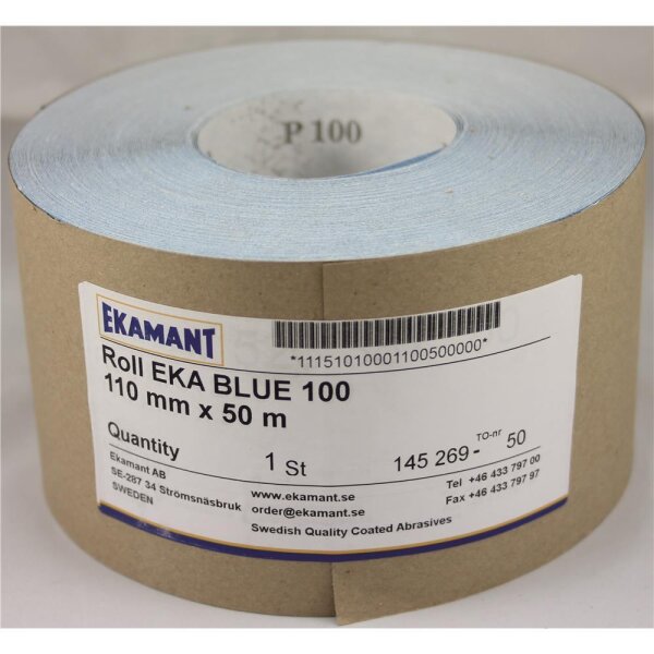 Ekamant - Roll EKA BLUE 100 - 110mm x 50m Schleifrolle