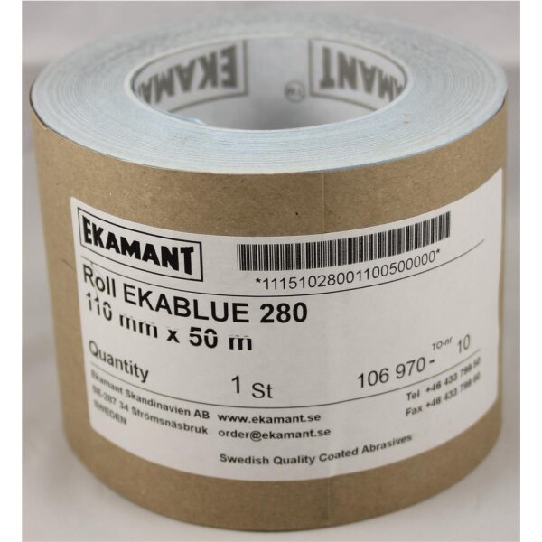 Ekamant - Roll EKA BLUE 280 - 110mm x 50m Schleifrolle
