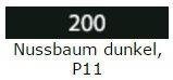 Cleho Weichwachs C12 2er Pack Nußbaum dunkel P11