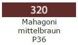 Cleho Weichwachs C12 2er Pack Mahagoni mittelbraun P36