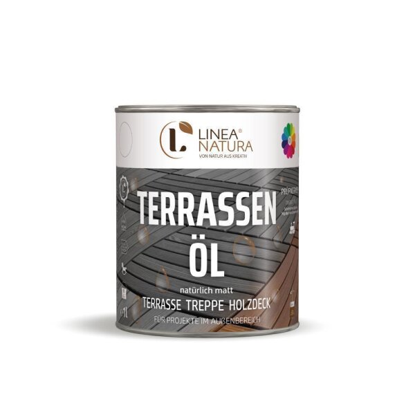 LINEA NATURA® Terrassen-Öl farbig 1 L Bangkirai-natur