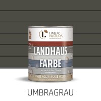 LINEA NATURA® Landhausfarbe deckend 1 L Umbragrau