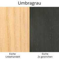 LINEA NATURA® Landhausfarbe deckend 1 L Umbragrau