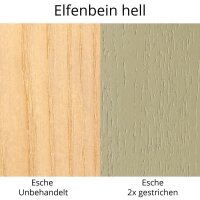 LINEA NATURA® Landhausfarbe deckend 1 L Elfenbein hell
