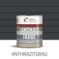 LINEA NATURA® Landhausfarbe deckend 1 L Anthrazitgrau