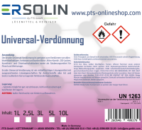Universal-Verdünnung Waschverdünnung Reinigungverdünnung 2x5 L