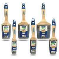 mako Premium Lack-Flachpinsel | Pinsel | Lackpinsel | Lackierpinsel - 50 mm/16,5 mm