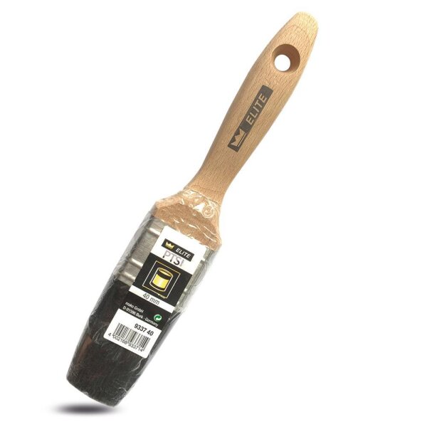 mako ELITE Lack-Flachpinsel | Lackpinsel | Lackierpinsel | Pinsel 40mm