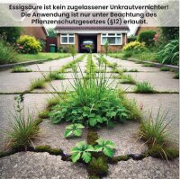 Essigsäure 49,9% 5 L Entkalker Reiniger technische Qualität