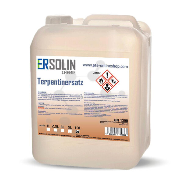 Terpentin Ersatz 10 L Entfetter Pinselreiniger Geruchsarm Laborgeprüft ergiebig