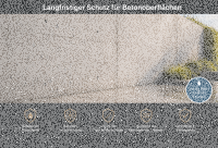 PTS Protect Betonimprägnierung – Wasserabweisender Tiefenschutz Steinimprägnierung 1 Liter