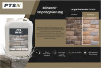 PTS Protect Mineralimprägnierung – Feuchtigkeitsschutz für mineralische Flächen Steinimprägnierung 1 Liter