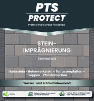 PTS Protect Steinimprägnierung – Fleckschutz für Steinoberflächen 1 Liter