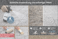 PTS Protect Steinimprägnierung – Fleckschutz für Steinoberflächen 1 Liter