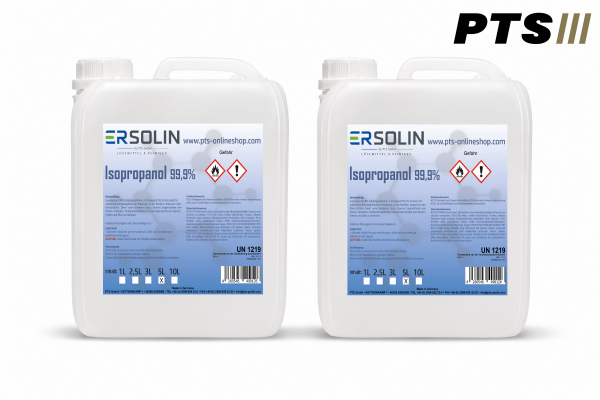 Isopropanol 99,9% 2x5 Liter ergiebig IPA Entfetter Reiniger
