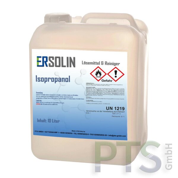 10 Liter Reinigungsalkohol Isopropanol 2-Propanol Isopropylalkohol 99,9%  (10x1L) : : Drogerie & Körperpflege
