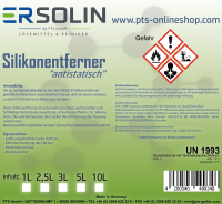 Silikonentferner 3 Liter Silicon antistatisch Entfetter Reiniger Autolack Blechkanister