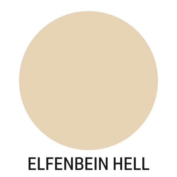 Elfenbein hell